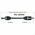 Wide Open Heavy Duty CV Axle for POL HD FRONT L/R RANGER500/700EFI/XP/6X6 POL-6025HD